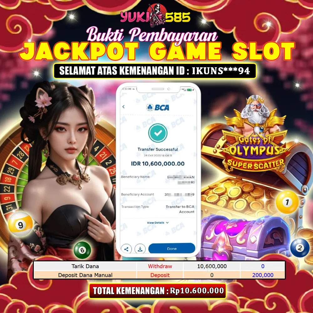 Bukti Jackpot