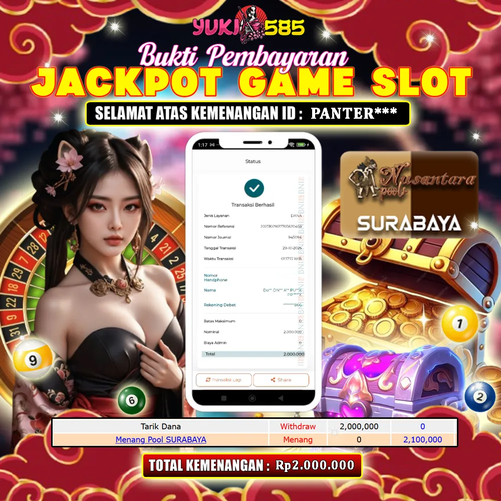 Bukti Jackpot