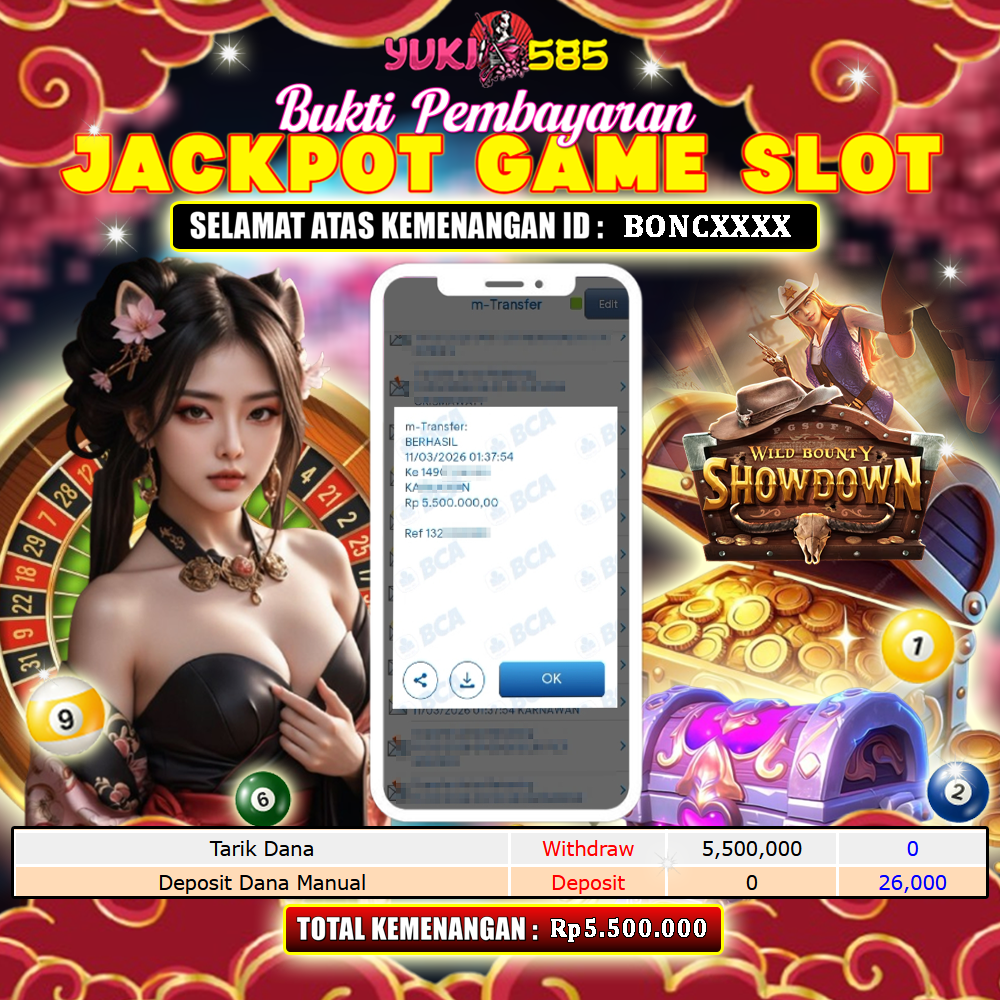 Bukti Jackpot