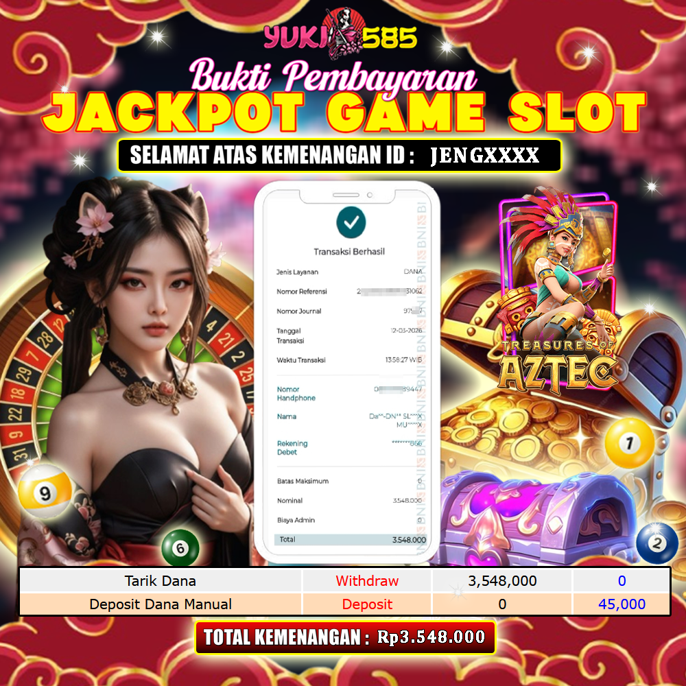 Bukti Jackpot